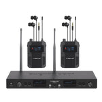 PTM-22-2B | UHF Mono Wireless In-Ear Monitor System w/ 2 Loop Outputs - MSM AV - MSMAV