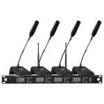 PTC-4 - Black - Wireless Conference Microphone System - Front - Phenyx Pro