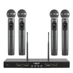 PTU-5200-4H | Quad Wireless Microphone System w/ Frequency Hopping - MSM AV - MSMAV
