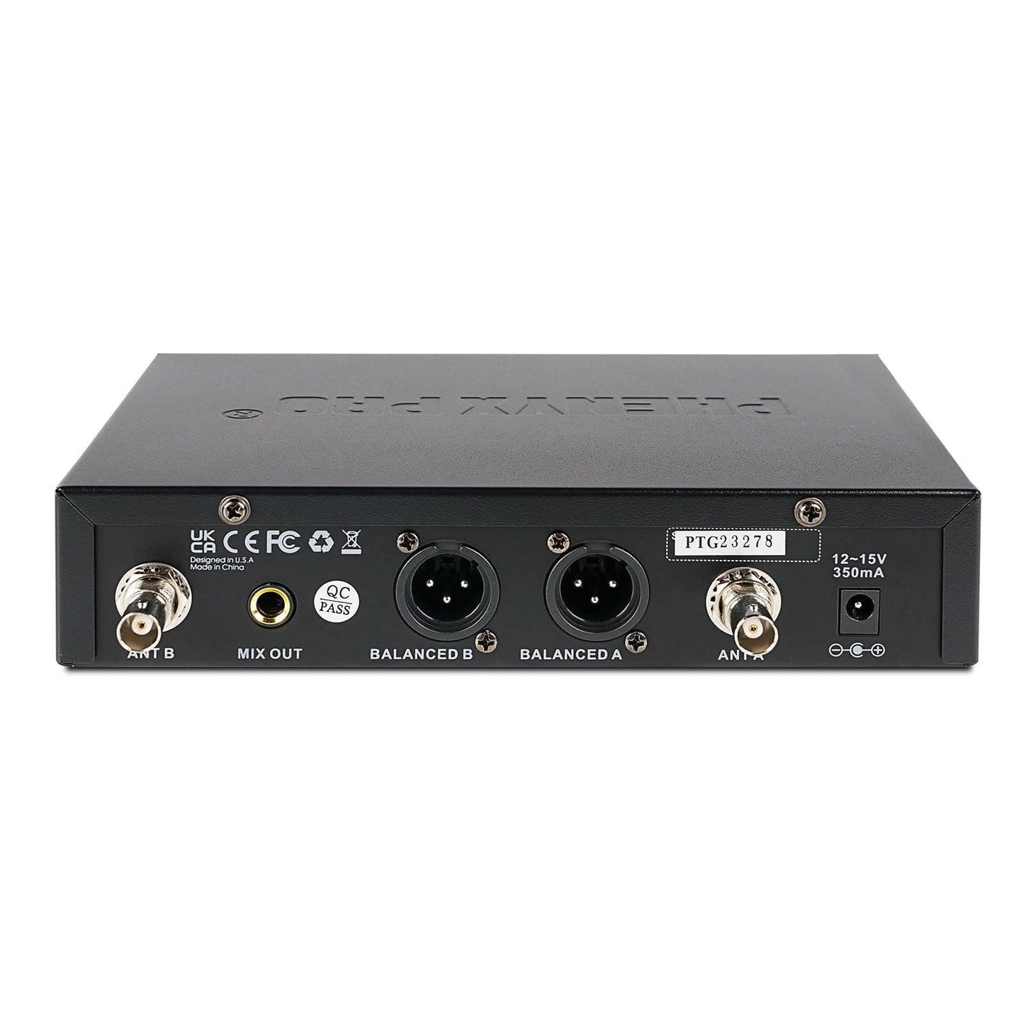 PTU-71-2H | Dual UHF Wireless Microphone System w/ Auto-Scan