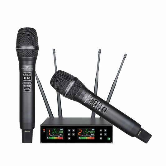 TrueWave Pro AIR-B2 dual-channel wireless microphone system