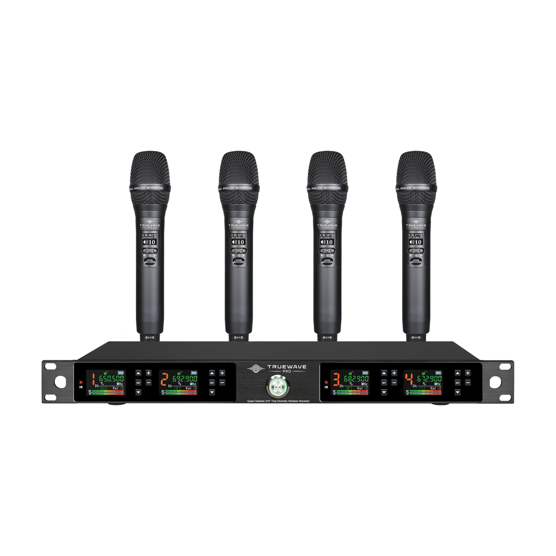 TrueWave Pro AIR-B4 quad-channel wireless microphone system