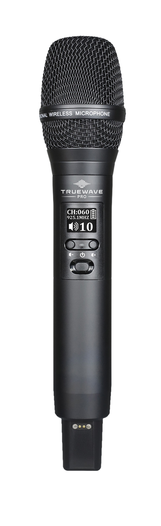 TrueWave Pro rechargeable handheld wireless microphone
