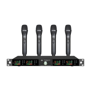 TrueWave Pro AIR-B4 Quad-Channel UHF Wireless Microphone System