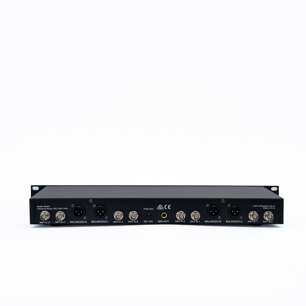 TrueWave Pro AIR-B4 UHF wireless microphone system Australia