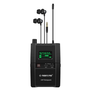 PMR-1 | Stereo Wireless IEM Bodypack Receiver for PTM-10 (500MHz/900MHz) | Stocked in AU