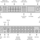 ATEM 1 M/E Constellation HD rear panel - 10 SDI in, 6 SDI out, reference, talkback | Stocked in AU