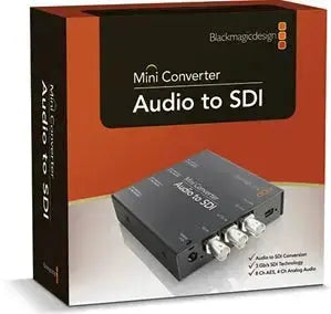 Blackmagic Design Mini Converter Audio to SDI 4K | Stocked in AU