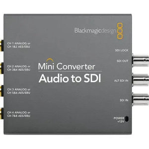 Blackmagic Design Mini Converter Audio to SDI | Stocked in AU