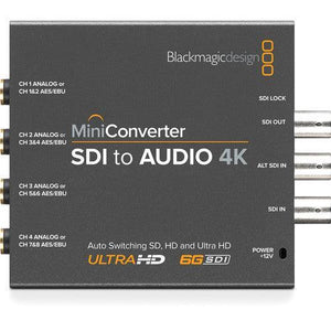 Blackmagic Design Mini Converter SDI to Audio | Stocked in AU