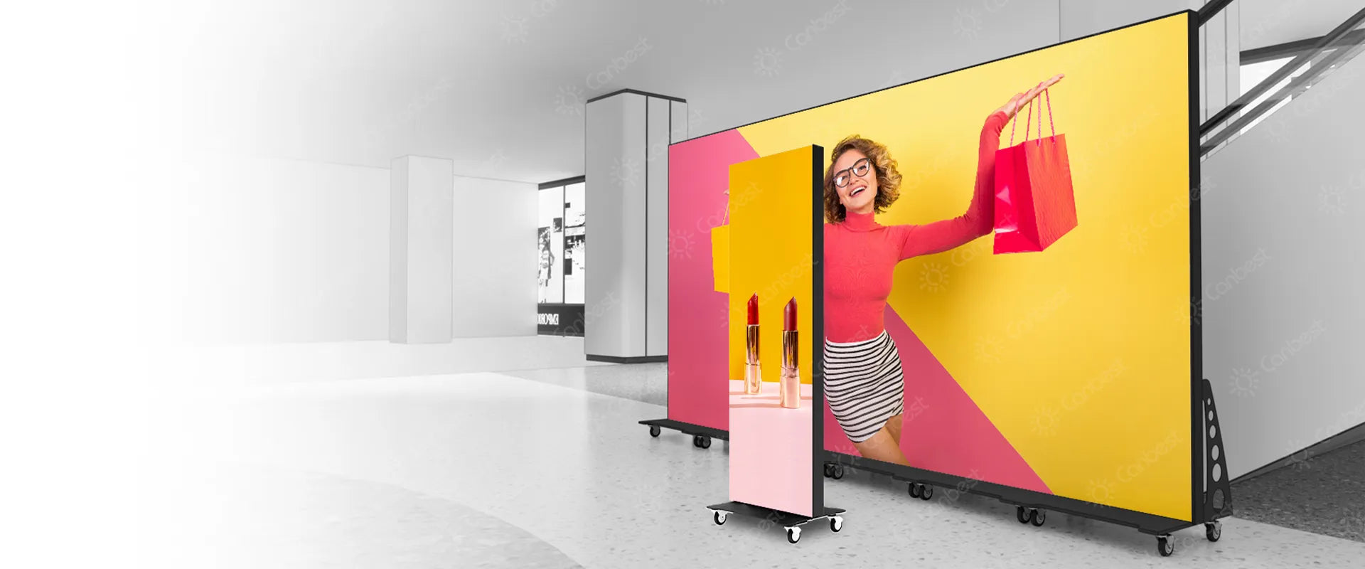 PM-IPG-P1.6 Digital LED Poster Display Screen Floor Standing, , MSM AV at MSMAV