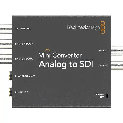 Blackmagic Design Mini Converter Analog to SDI, Video Transmission, Blackmagic Design at MSMAV