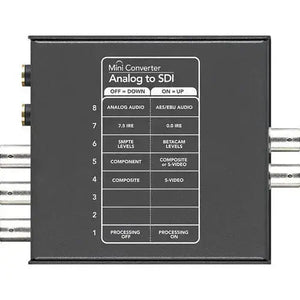 Blackmagic Design Mini Converter Analog to SDI, Video Transmission, Blackmagic Design at MSMAV