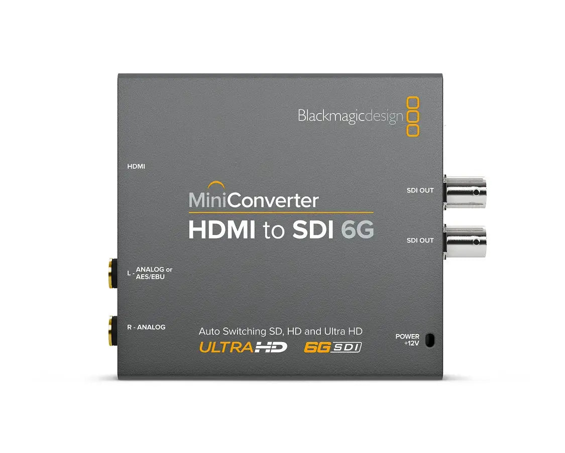 Blackmagic Design Mini Converter HDMI to SDI 6G, Video Transmission, Blackmagic Design at MSMAV