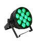 Event Lighting PAR12Q LED Flat Pro Par 12x8W RGBW at MSMAV
