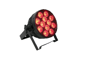 Event Lighting PAR12Q LED Flat Pro Par 12x8W RGBW at MSMAV