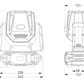 LM75W - 75W LED Spot Moving Head (White) at MSMAV