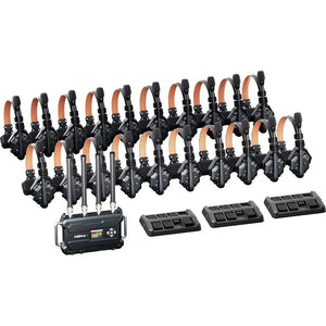 Hollyland Solidcom C1 Pro Roaming Hub 10S Full-Duplex Wireless Intercom System with 20 Single-Ear Headsets | Stocked in AU