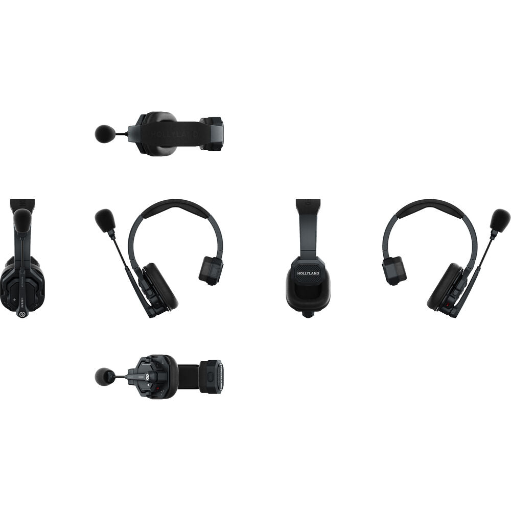 Hollyland Solidcom SE Global 5S 5-Person Full-Duplex Single-Ear Noise-Canceling Headset Intercom System (2.4 GHz) | Stocked in AU