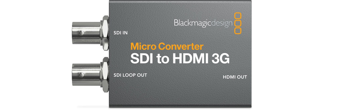 Blackmagic Design Micro Converter SDI to HDMI 3G with PSU | Stocked in AU