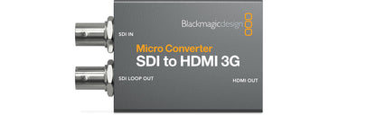 Blackmagic Design Micro Converter SDI to HDMI 3G with PSU | Stocked in AU