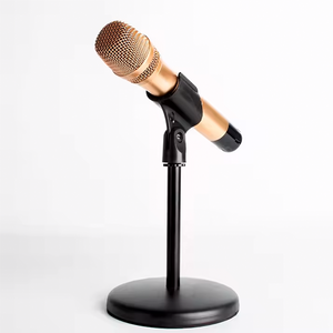 Set of two MSM AV Large Microphone Mounting Clips for secure microphone attachment and easy positioning in audio setups.