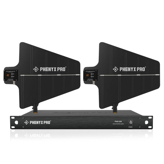 PAS-225X | Antenna Distribution System Bundle for UHF Wireless Mic Systems (400MHz - 950MHz) - MSM AV - MSMAV