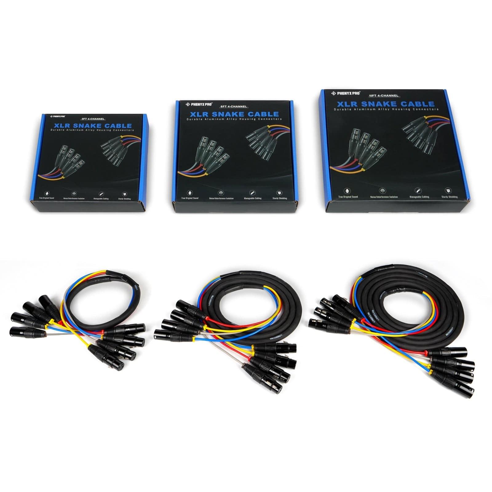 PCBL-4IN1 XLR Snake Cable