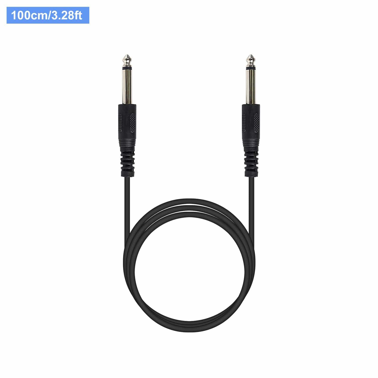 PTA-CBL | 1/4 inch TS to TS Audio Cable (Pack of 2) - MSM AV - MSMAV
