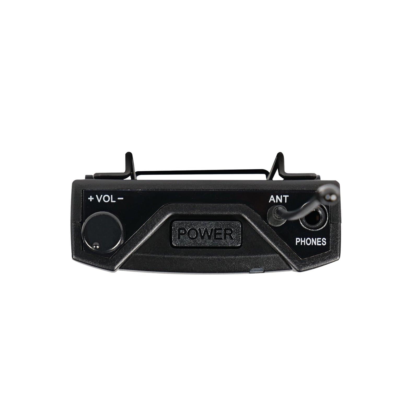 PTM-10-1B | UHF Stereo Wireless In-Ear Monitor System - MSM AV - MSMAV
