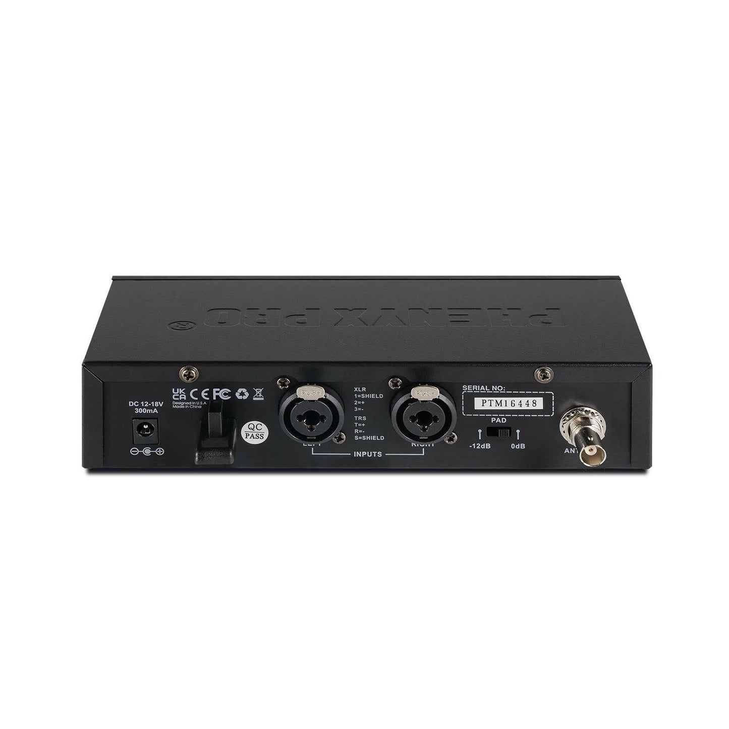 PTM-10-2B | UHF Stereo Wireless In-Ear Monitor System - MSM AV - MSMAV