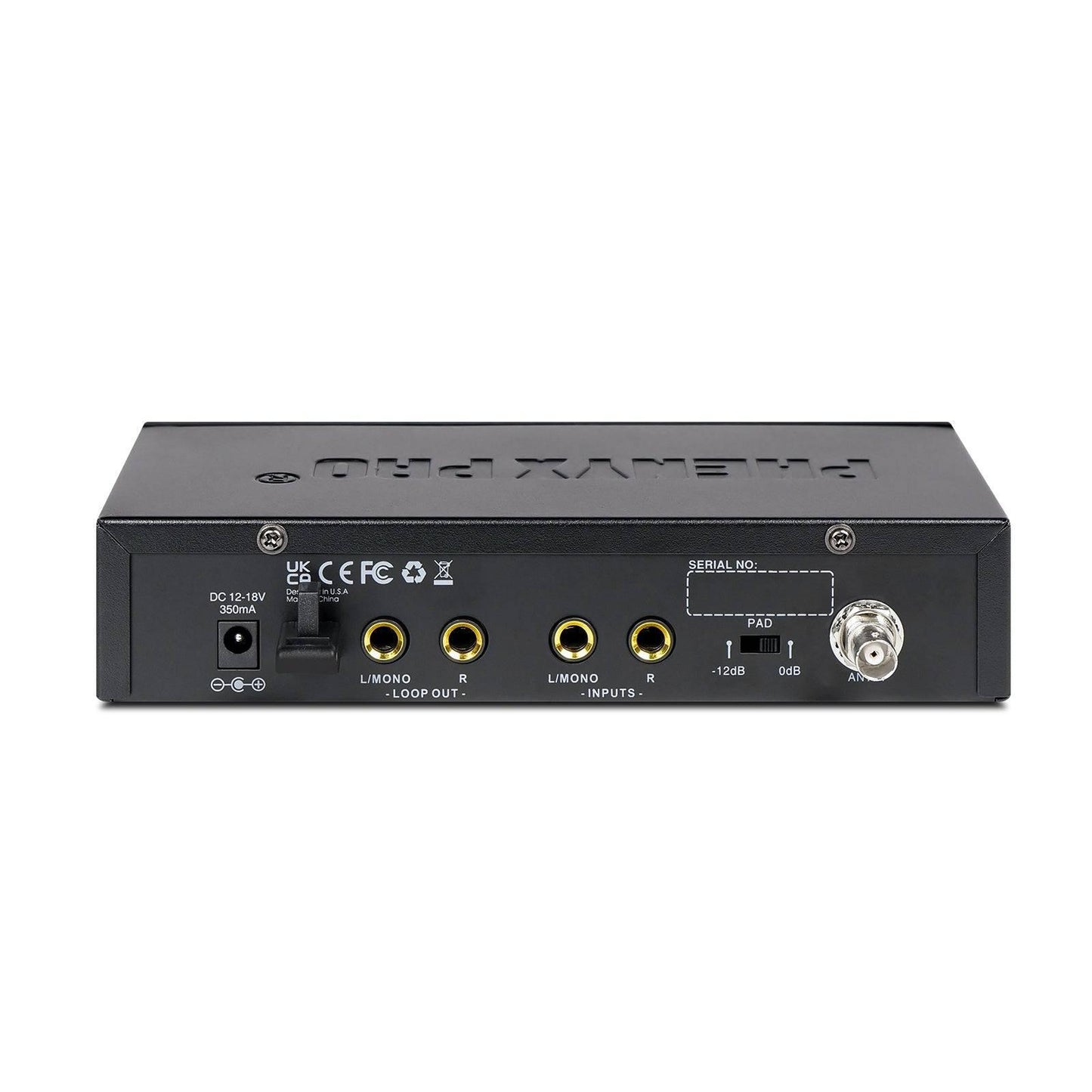 PTM-11-1B | UHF Mono Wireless In-Ear Monitor System w/ 1 Loop Output - MSM AV - MSMAV