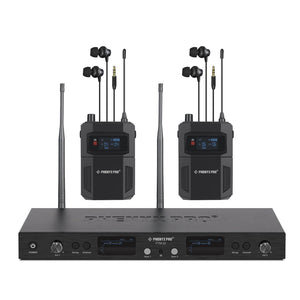PTM-22-2B | UHF Mono Wireless In-Ear Monitor System w/ 2 Loop Outputs - MSM AV - MSMAV