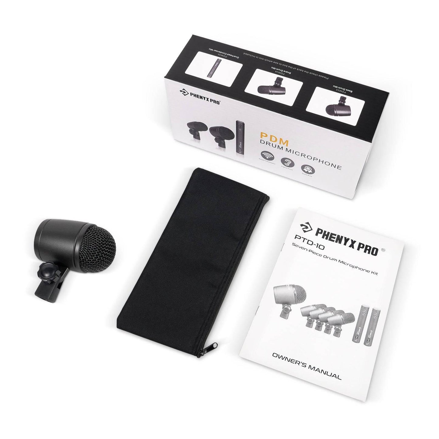 PDM33 | Bass/Kick Drum Mic w/ Cardioid Pattern - MSM AV - MSMAV
