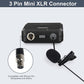 1HM1LM-BLK | Lapel & Headset Mic Combo w/ 3-Pin XLR Jack (Pack of 2) | Stocked in AU
