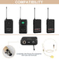 Phenyx Pro Beige Color Lavalier Lapel & Headset Mic Combo with 3 Pin Mini XLR Jack