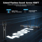 PTAU-2 | Dual-Channel Wireless Dynamic Mic System w/ Spectrum Analyzer - MSM AV - MSMAV