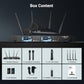 PTAU-2 | Dual-Channel Wireless Dynamic Mic System w/ Spectrum Analyzer - MSM AV - MSMAV