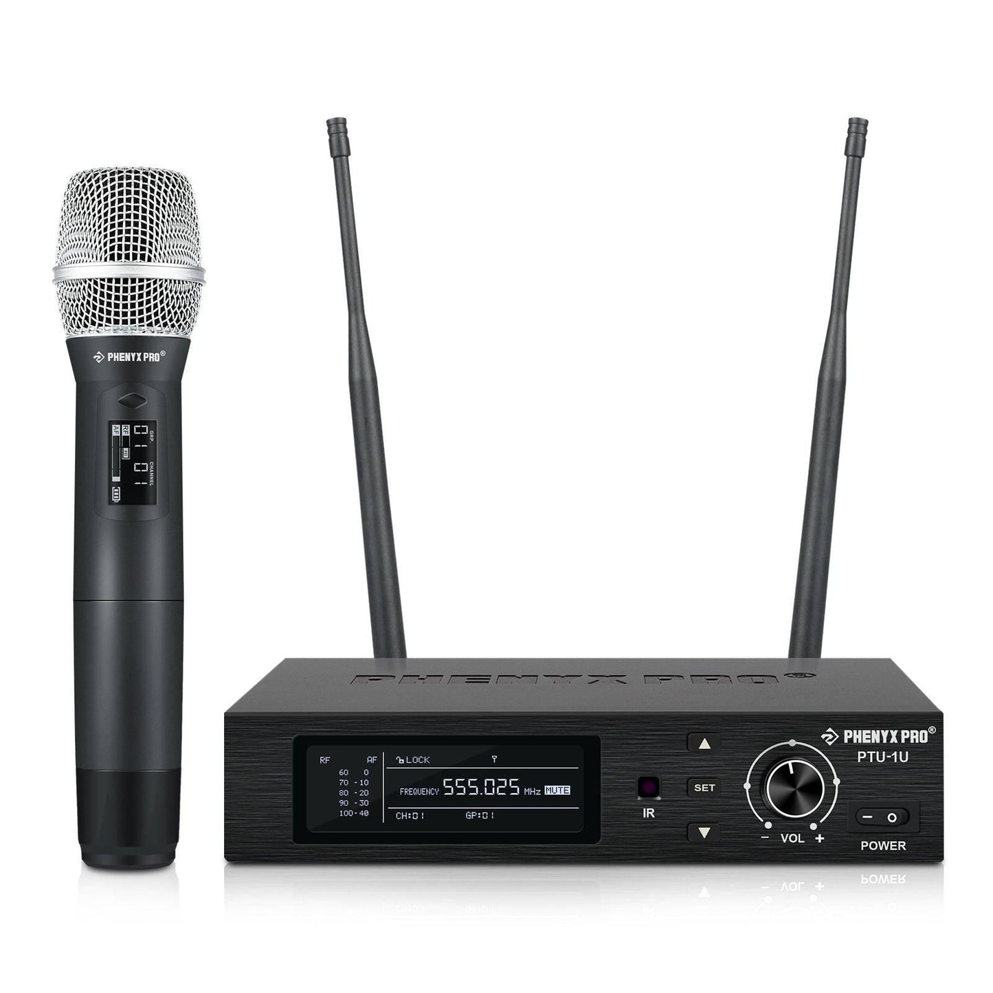 PTU-1U-1H | True Diversity Single Wireless Microphone System - MSM AV - MSMAV
