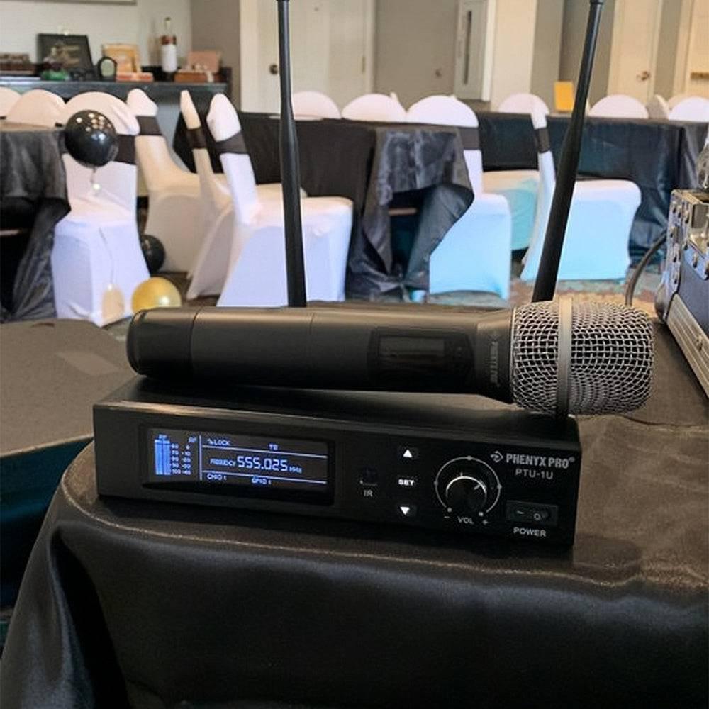 PTU-1U-1H | True Diversity Single Wireless Microphone System - MSM AV - MSMAV