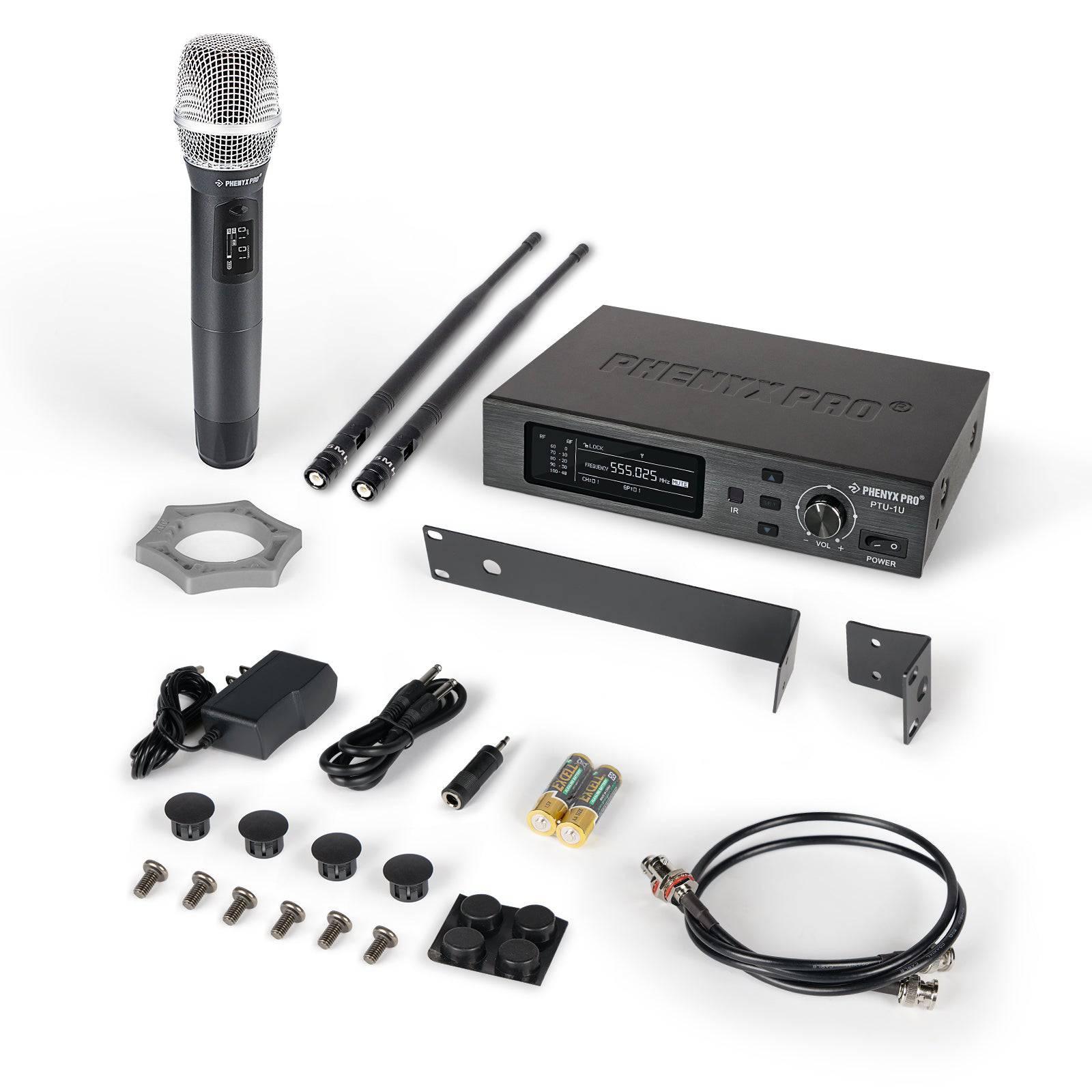 PTU-1U-1H | True Diversity Single Wireless Microphone System - MSM AV - MSMAV