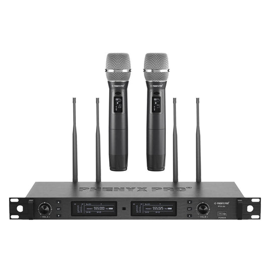 PTU-2U-2H | True Diversity Dual Wireless Microphone System - MSM AV - MSMAV