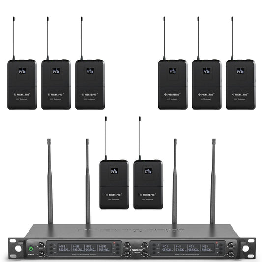 PTU-6000-8B Wireless Microphone System w/ Auto-Scan - MSM AV - MSMAV